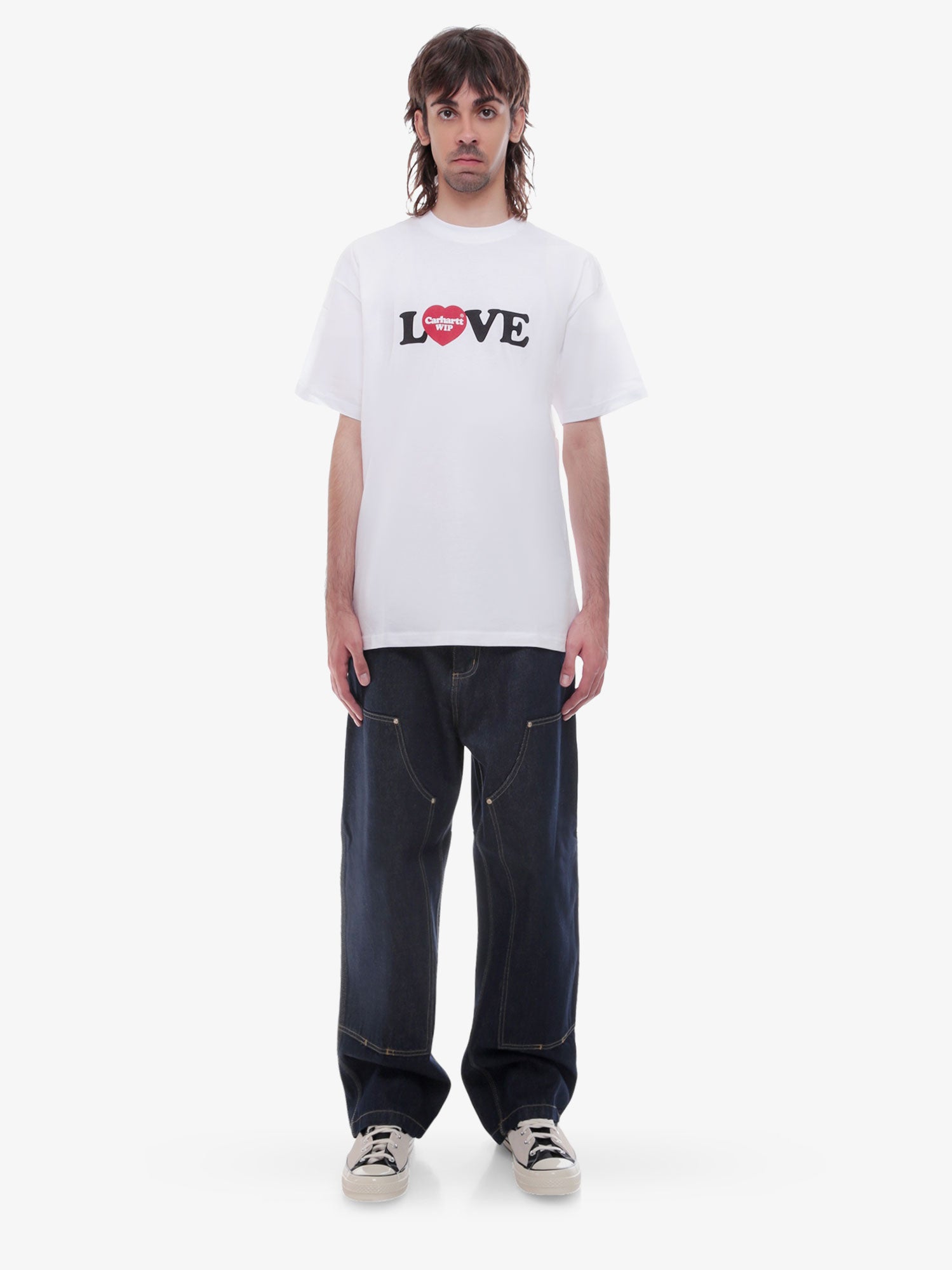 Carhartt WIP White Love T-Shirt