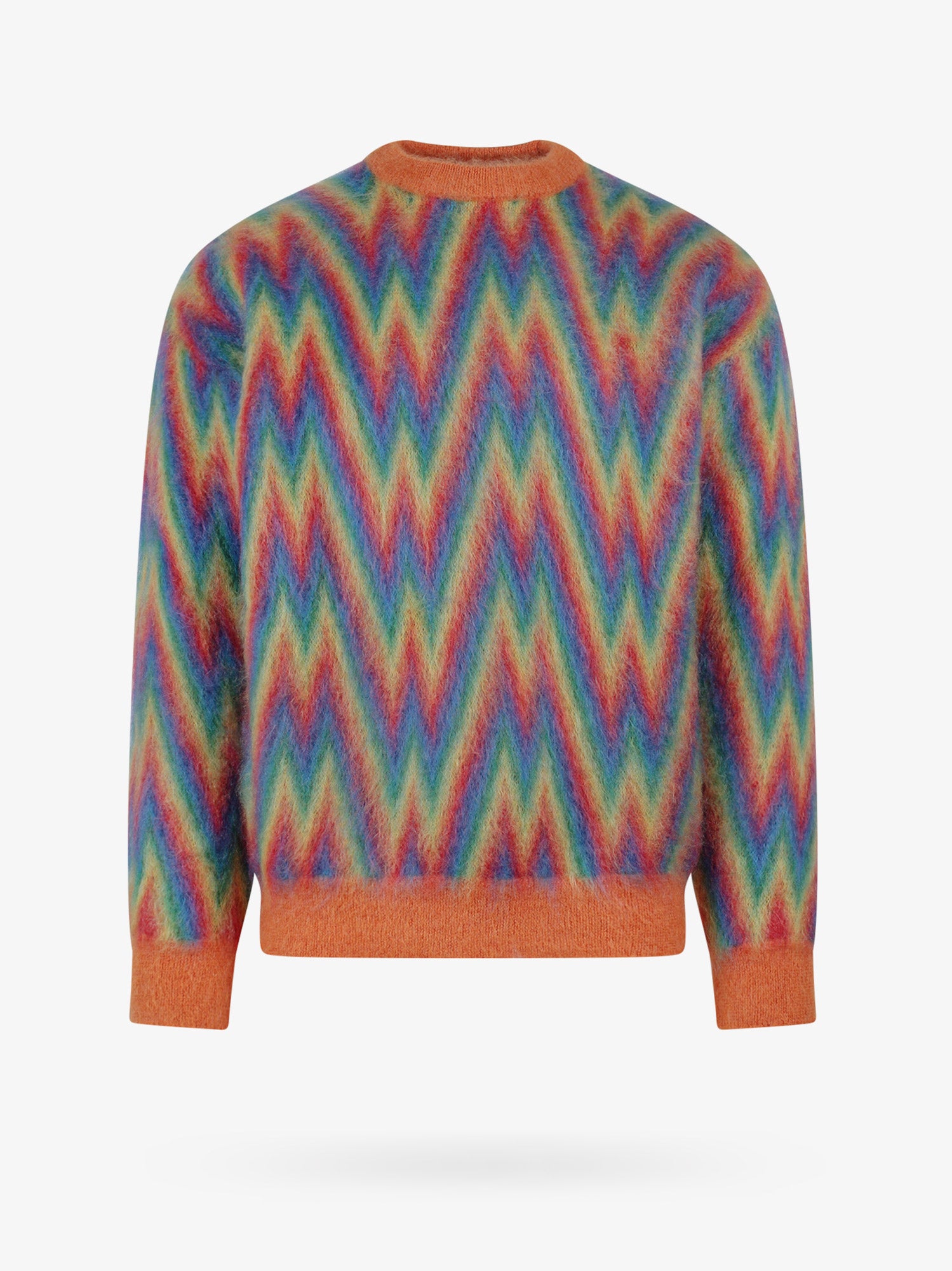 Vtmnts Wool Printed Sweater - Multicolor