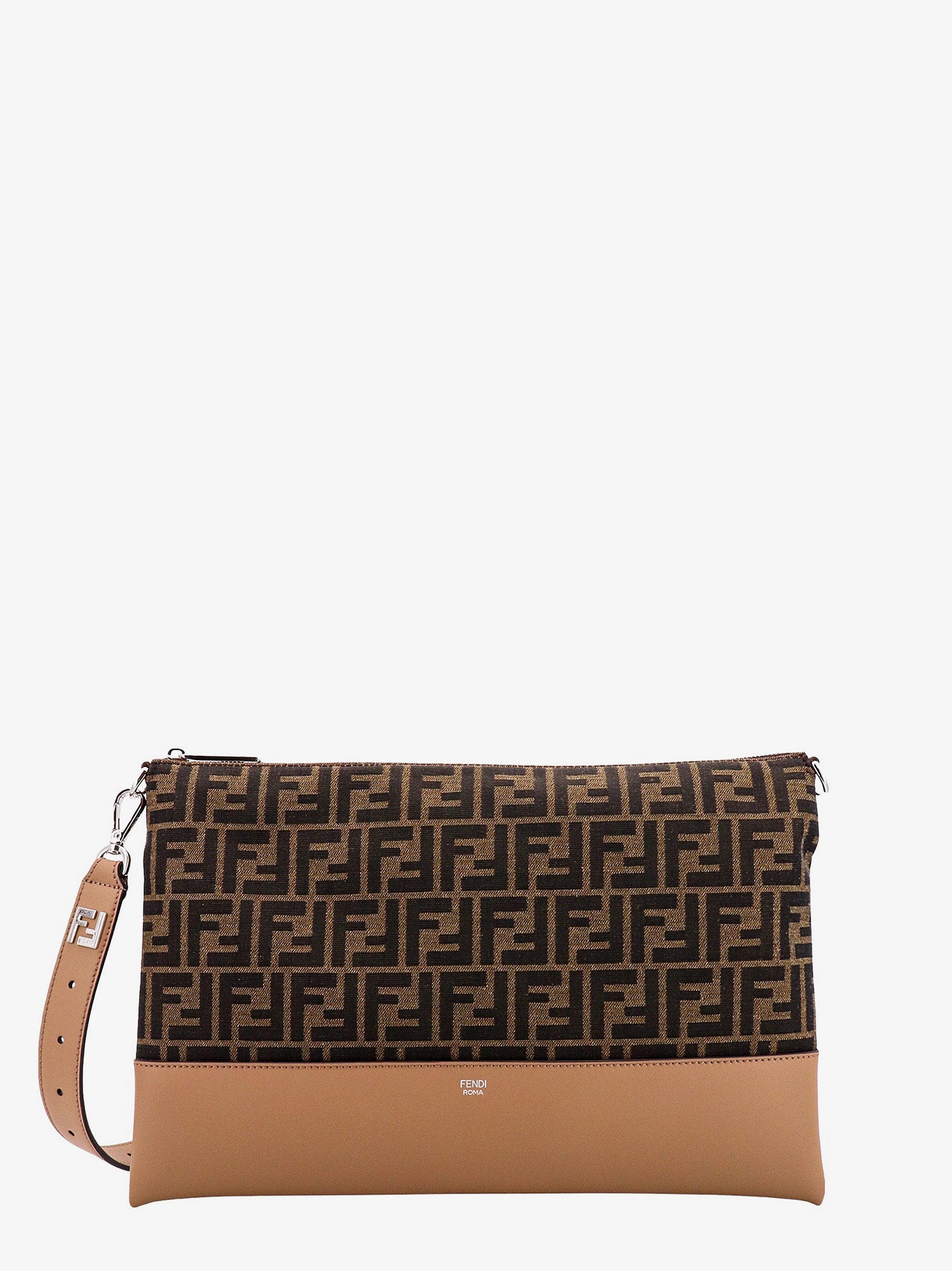 Fendi Logo Clutch