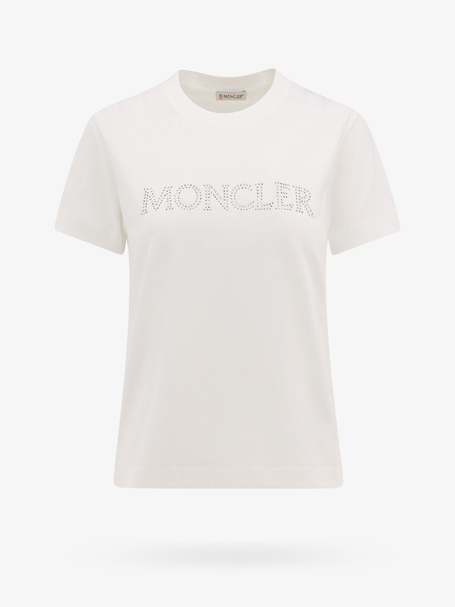 Multi Logo T-Shirt Moncler Tops T-Shirts White