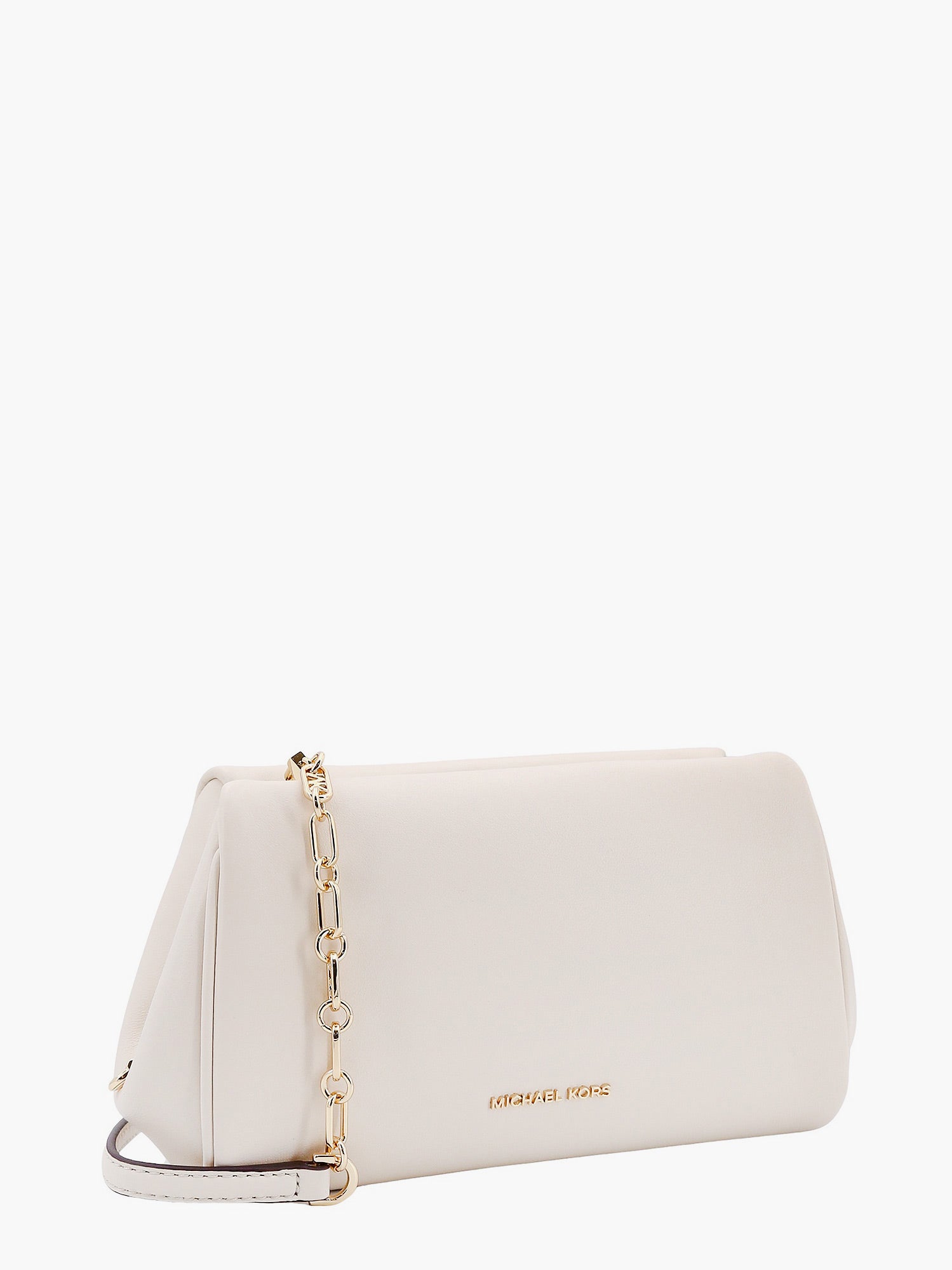 Small Rockstud23 Mirror-effect Calfskin Shoulder Bag for Woman in Silver